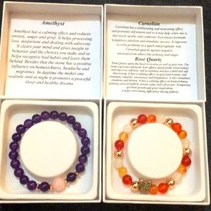 2 Stone Bracelets